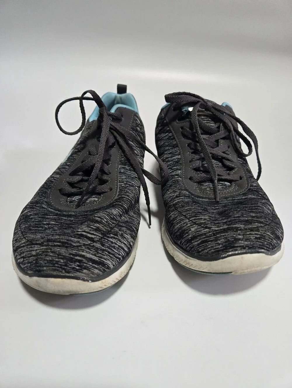 Skechers Flex Appeal 2.0 Lightweight Sneakers Size 10 Gray Blue